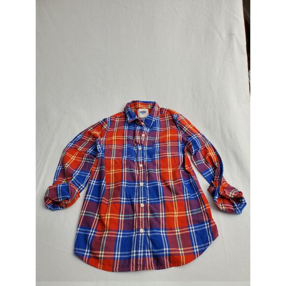 Plaid Shirt Size S Bundle Of 3 Hollister Old Navy Button Down Back To School - Picture 2 of 12